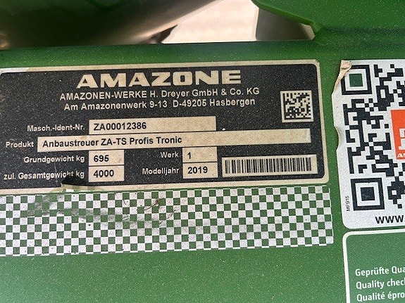 Amazone ZA-TS 3200 Profis Tronic 7 of 7