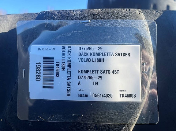 Triangle 775/65R25 Volvo L180 L150 4 of 5