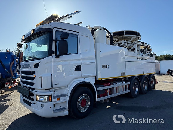 Lastbil Spolkombi / Recycler Scania G480 Euro 6