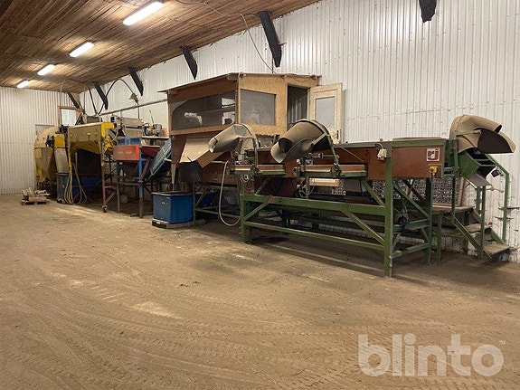 Tvätt och Sorteringslinje Tong Peal