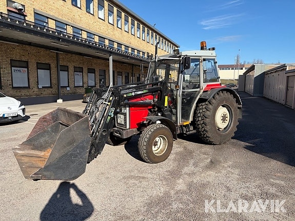 Traktor Massey Ferguson 350 med frontlastare