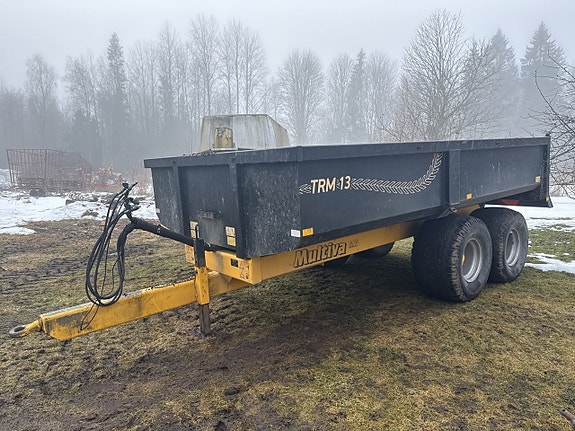 Dumpervagn Multiva TRM13 | 13 ton | 2017 via konkursauktion
