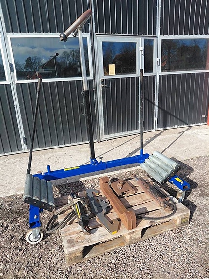 Hjulvagn, Hy tryckstång, Redskapskrokar, Adapter VBG-Hitch