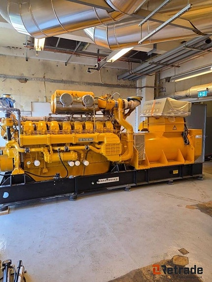 Dieselgeneratorset 1500 KVA .