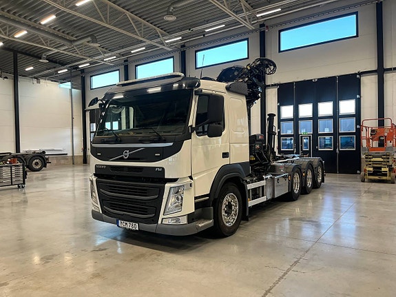 Volvo FM460 Tridem kranväxlare HIAB 244 5 utskjut