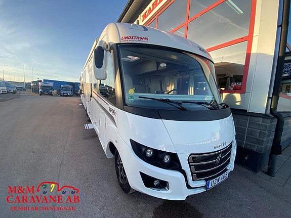 Rapido i190 Queenbed Hydrauliska stödben