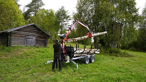 Timmervagn ASH 4000 – 4 ton