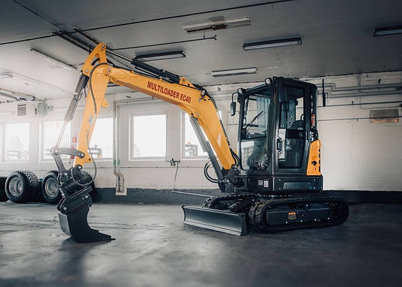 Multiloader EC40 Grävmaskin pris 289 950:- ex moms!