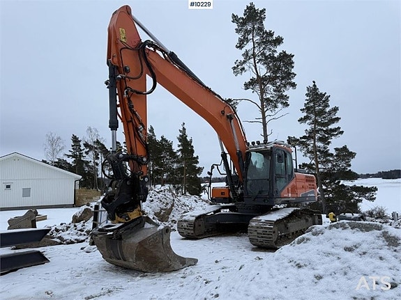 Doosan DX 255 LC-5 med Tiltrotator och grävsystem (825,000:-