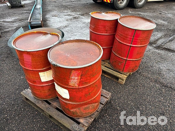 4 st fat med Shell Malleus HDX smörjfett (117790)