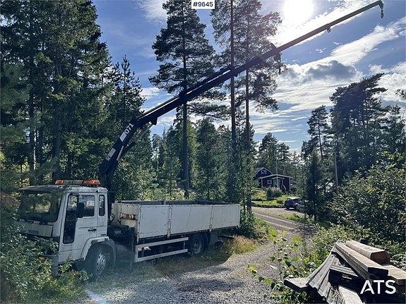 Volvo FL 614 4X2 Kranbil Rep objekt (57.000:- ex moms)