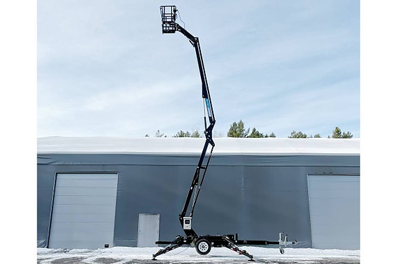 Ny! SkyGo SG-14A Skylift - Släpvagnslyft - 14m - Bensin & EL