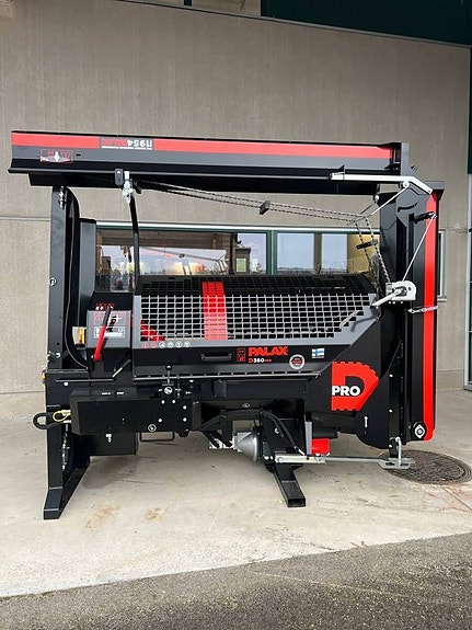 Vedmaskin PALAX D360 PRO Traktor/EL