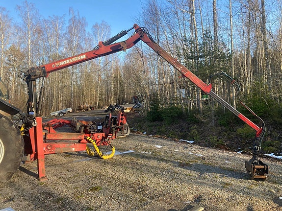 Kesla 40LF Stegmatare med kran och winsch