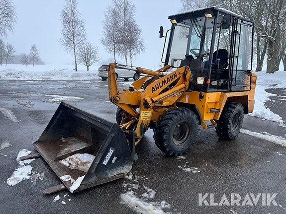 Hjullastare Ahlmann AS4 med vridbar lastare