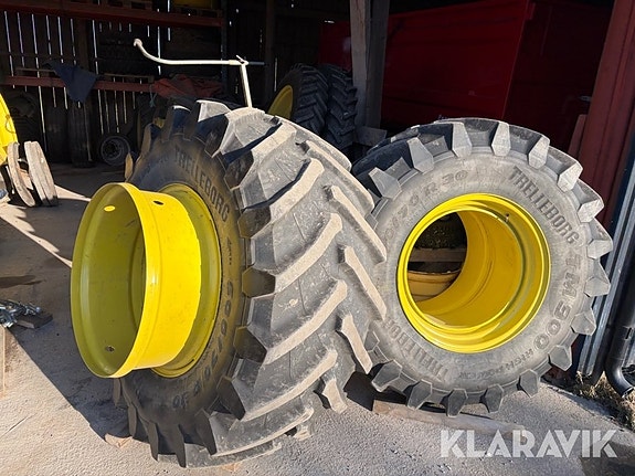 Dubbelmontage Trelleborg 600/70R30
