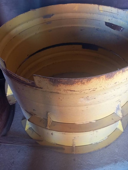 Dubbelmontageringar 34 tum inner 38 tum ytter 2000 för båda.