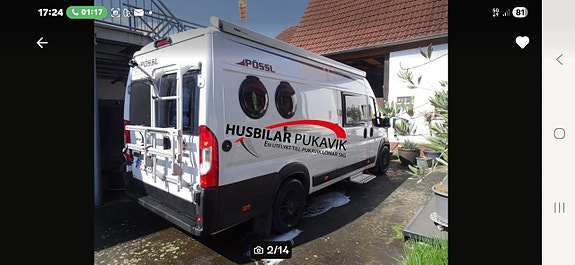 Pössl Roadcruiser All in paket 2400 mil Navi Backkamera