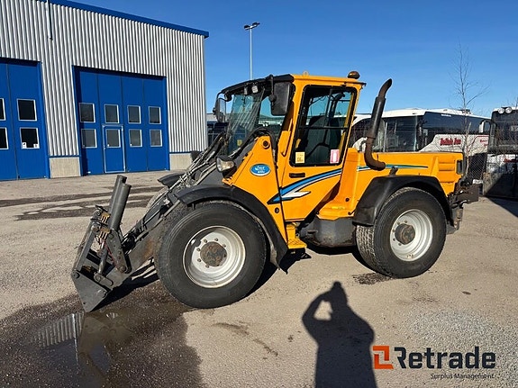 Hjullastare Wille 655B med skopa