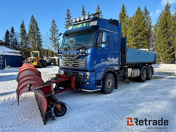 Plogutrustad Lastväxlare Volvo FH16 6X4