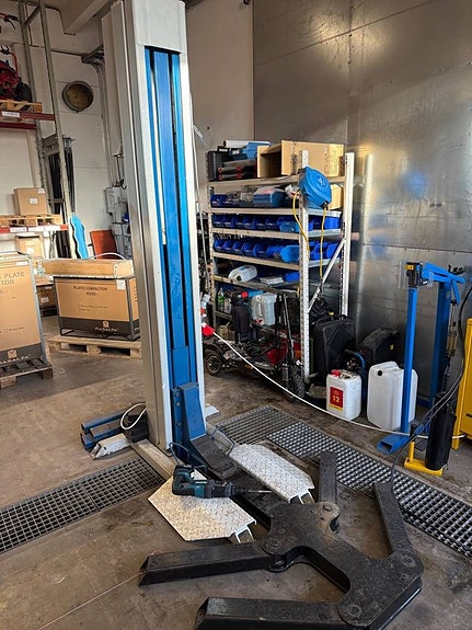 Enpelarlift Nordlift 2500 kg