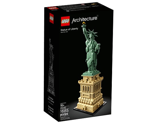 HELT NYTT oöppnat: LEGO 21042 Architecture, Frihetsgudinnan