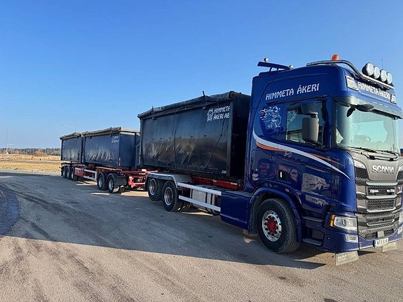 Scania R650 6x2 Joab Lastväxlare med Hackarps lastväxlarv
