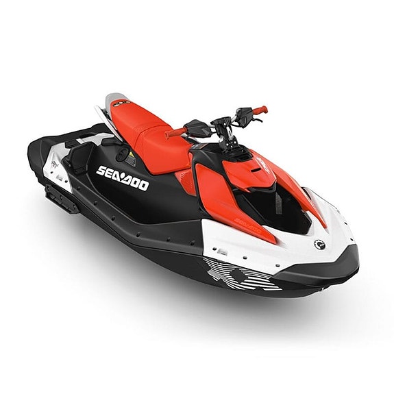 -- Sea-Doo Spark Trixx 90 3-sits 4.5 Digital Display (Dragon Red/Bright White) 2 of 2