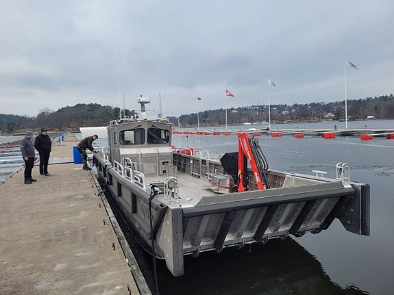 Arbetsbåt/ Aluminium båt ST12 Classic