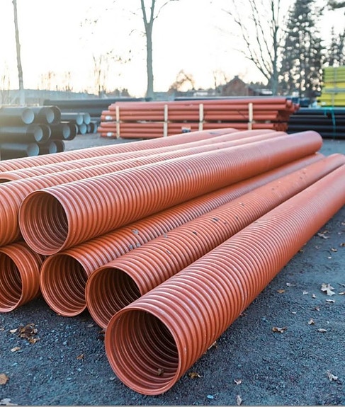 INFRAPIPE PP ståndarrör 315mm – 2 meter