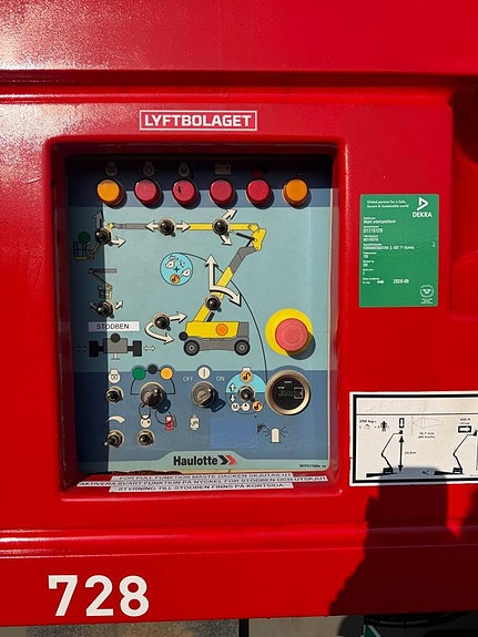 Bomlift 32m Haulotte HA32PX - Begagnad 8 of 12