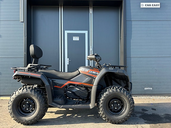 Goes Terrox 400L Traktor B reggad 4x4 Fyrhjuling redo för nya äventyr