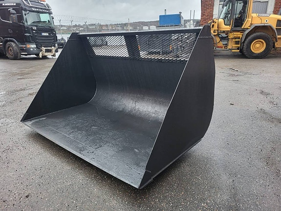 Snöskopa 4,5 m³ – Stora BM – passar Volvo / Ljungby / Cat