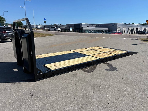 Nya Maskinflak med fast ramp bak 12 of 12