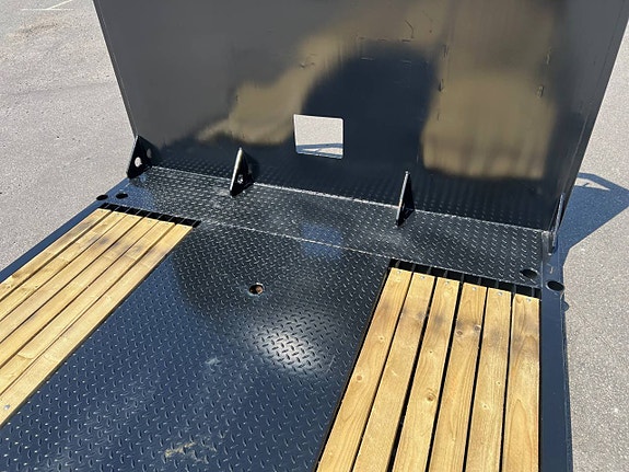 Nya Maskinflak med fast ramp bak 6 of 12