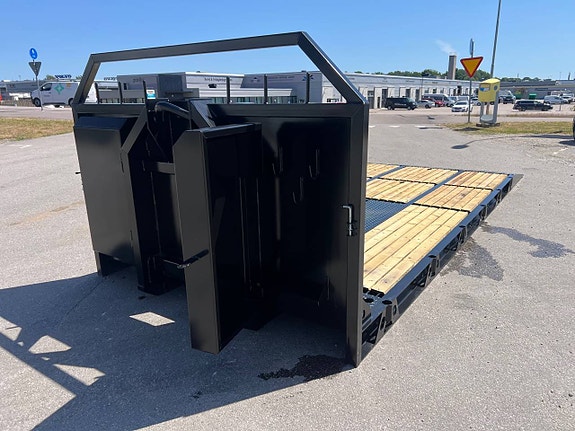 Nya Maskinflak med fast ramp bak 9 of 12