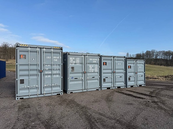 Container 10ft HC, 10ft DV, 9ft HC, 8ft, 4ft, se priser