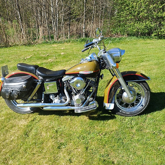 Harley-Davidson Flh shovelhead electraglide 3 of 4