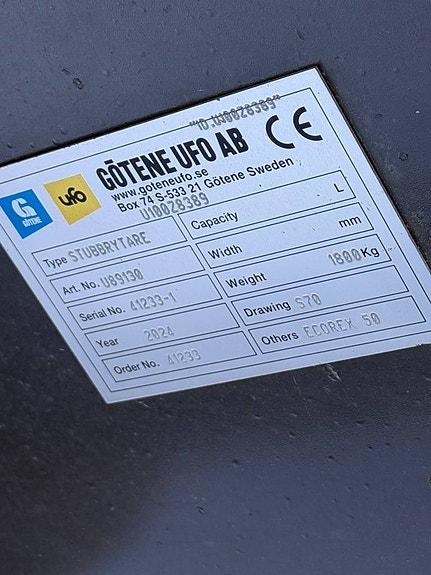 UFO Stubbklipp / Stubbrytare, Ecorex 50 aldrig använd! 7 of 7