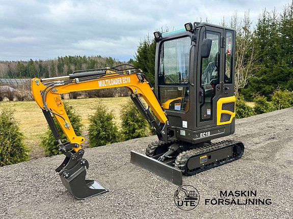 Grävmaskin Multiloader EC18 Vårkampanj!