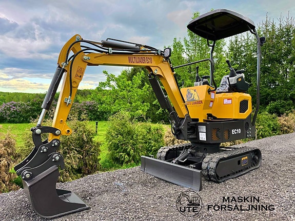 Grävmaskin Multiloader EC10 1 ton
