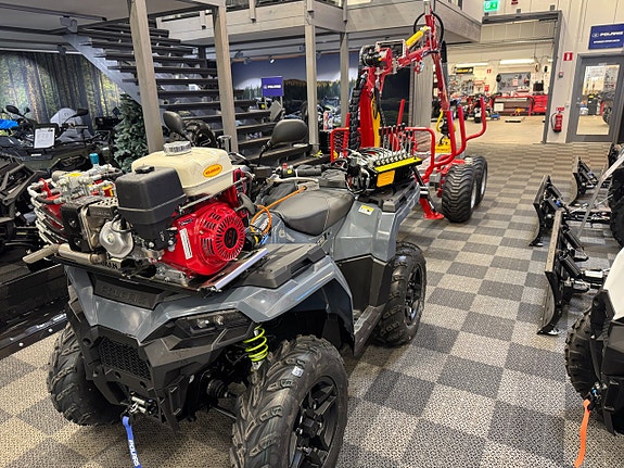 Polaris Sportsman 570 Gray inkl Kranman T1850 Pro 3 of 12