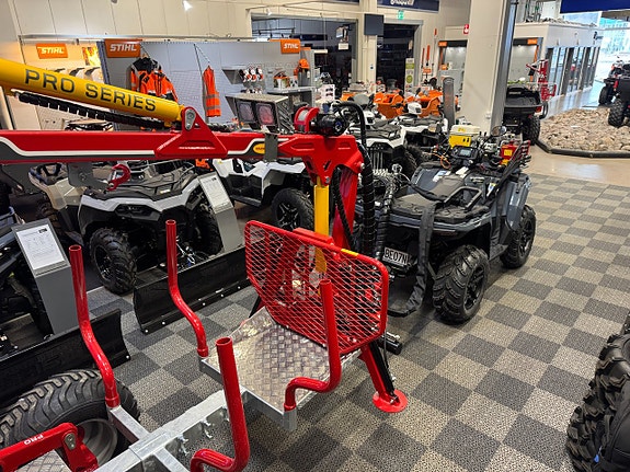 Polaris Sportsman 570 Gray inkl Kranman T1850 Pro 10 of 12