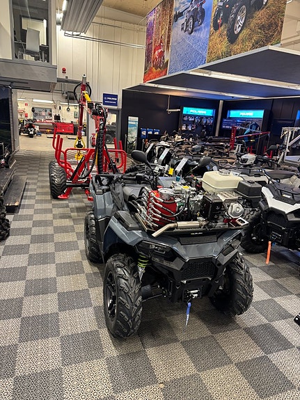 Polaris Sportsman 570 Gray inkl Kranman T1850 Pro 2 of 12