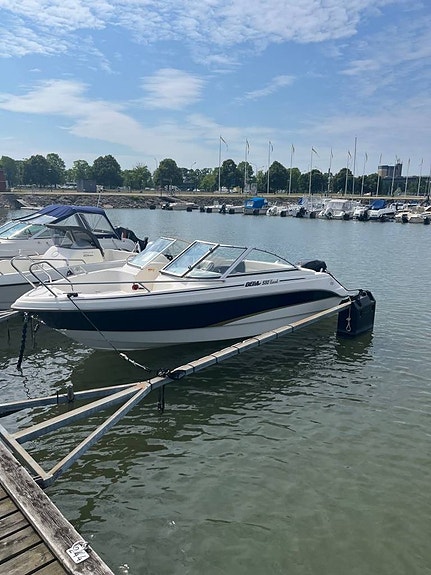 Bella 530 Excel med 90hk Mercury Optimax Uttagen 2015