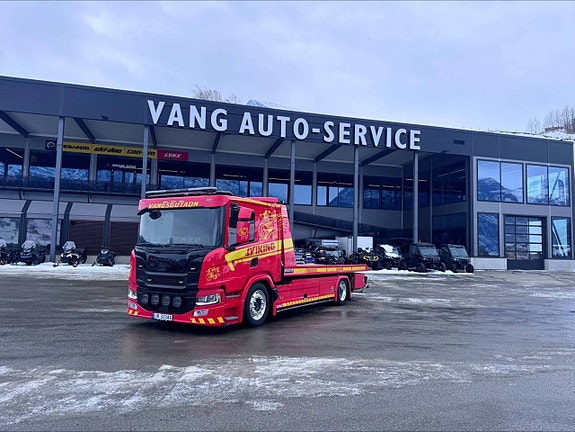 Scania P420 med Omars 5200 24B