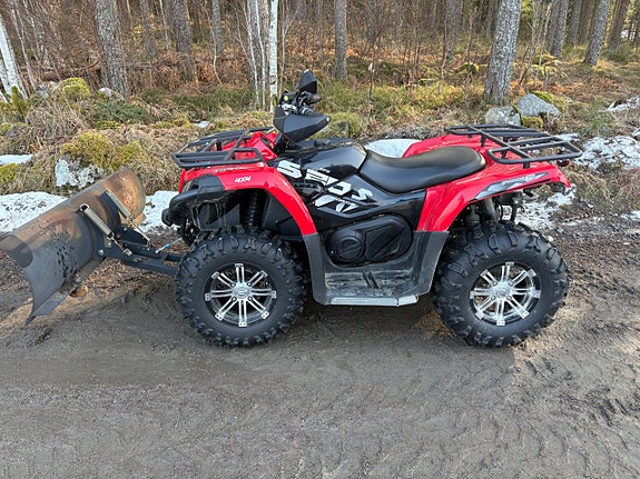 CFMOTO 520 / Servo / Snöblad / Moms / Frakt / Finans