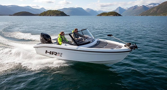 HR 5.2 fish + Suzuki 90-140, trailer,elmot,GPS, mässkampanj!