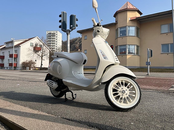 Vespa Sprint 50cc klass 1 sparkle white - NY! 4 of 13