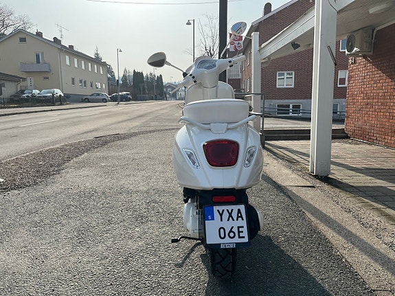 Vespa Sprint 50cc klass 1 sparkle white - NY! 9 of 13